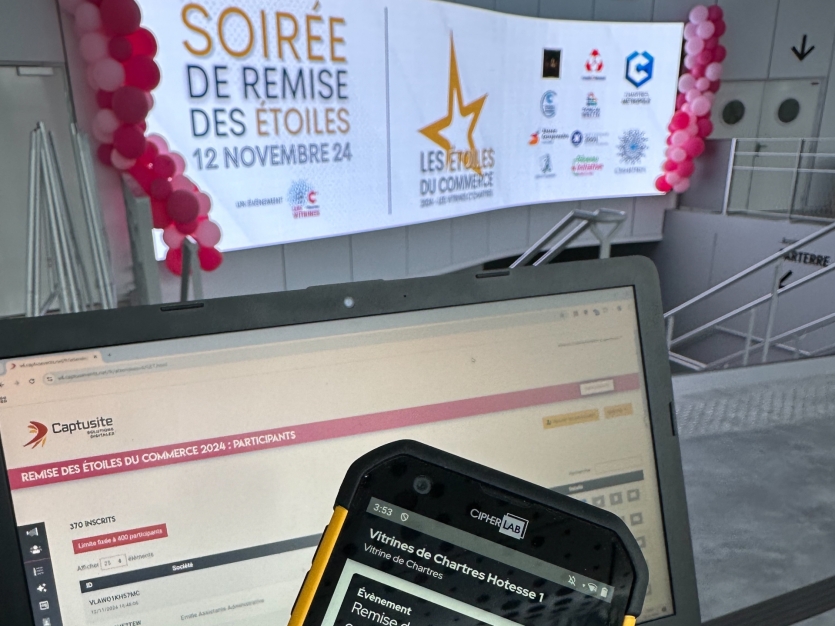 Contrôle d'accès au Colisée - Soirée Étoile du commerce 2024