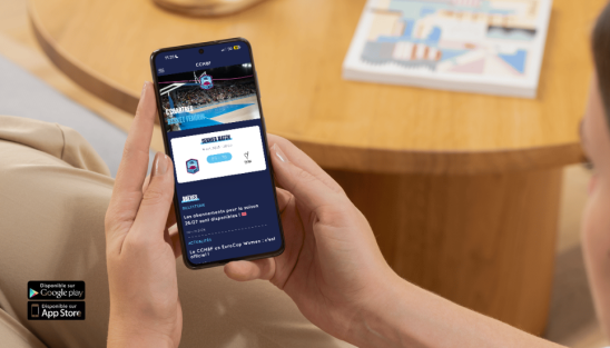 Création de l'application mobile pour le C'Chartres Basket Féminin
