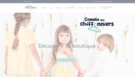 Création du site e-commerce Prestashop pour