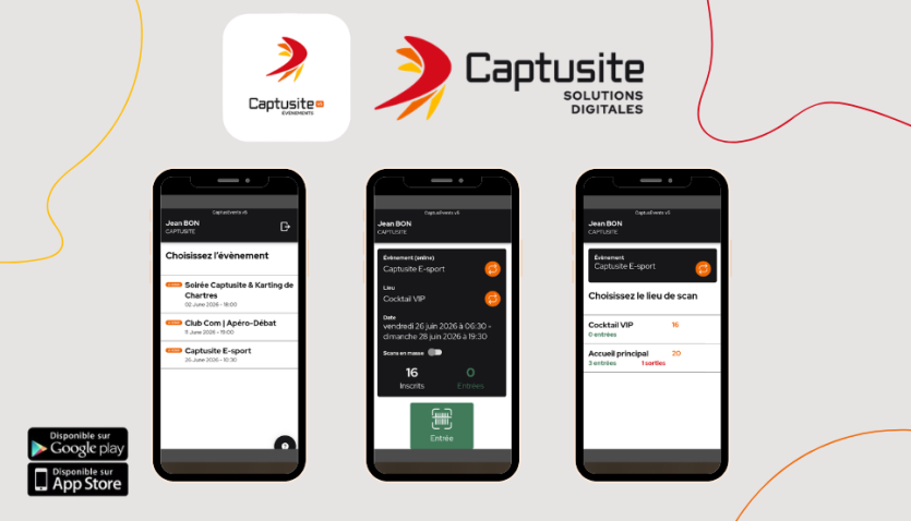 L'application Mobile de Captusevent