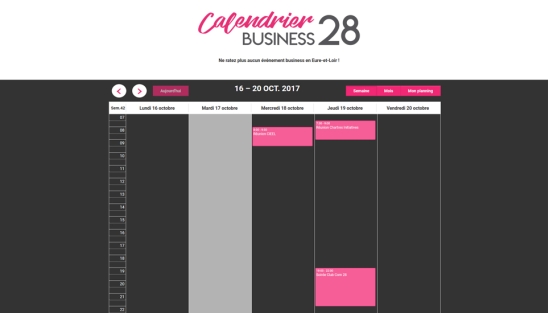 Calendrier Business 28