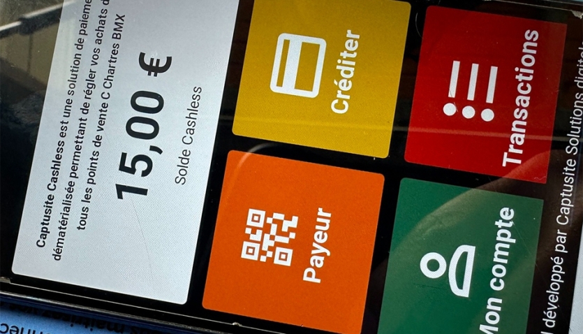 Solution Cashless pour le Trophée de France de BMX à Chartres