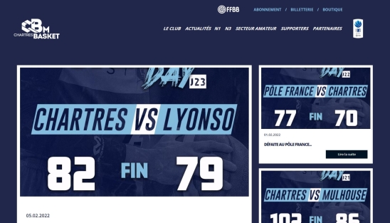 Refonte graphique du site internet du C'CBM