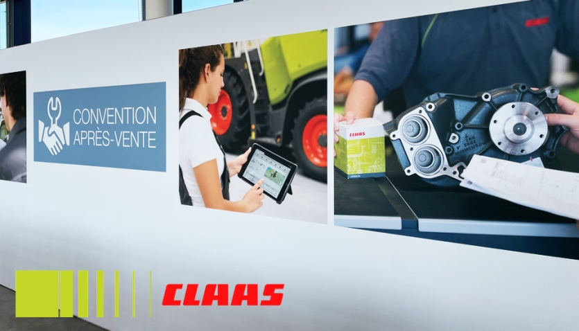 Outil d'inscription en ligne et d'édition de badges pour la Convention APV CLAAS France