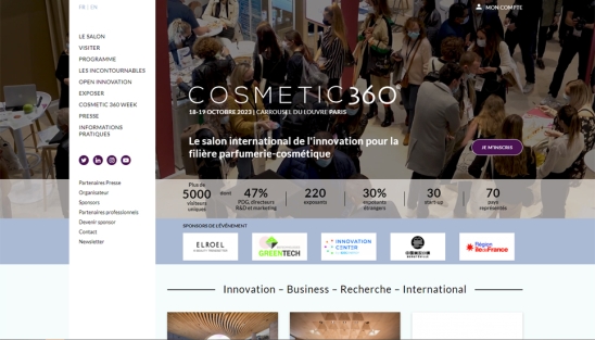 9ème édition du Salon Cosmetic 360 - PARIS