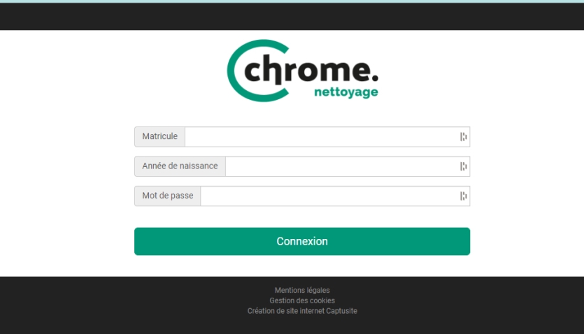 Outil de transition numérique pour Chrome nettoyage