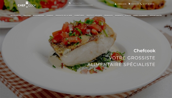 Refonte complète du site E-commerce ChefCook