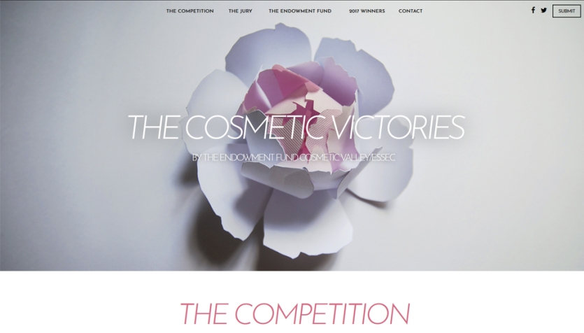 Refonte du site Cosmetic Victories