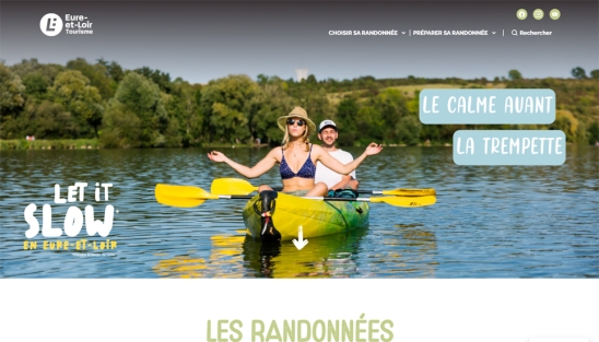 Nouveau site Randonnées Eure-et-Loir