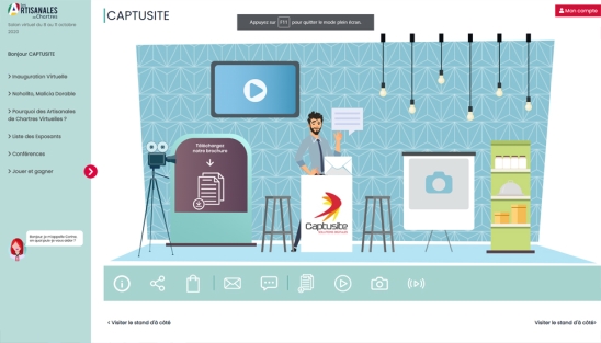 Salon 100% Virtuel pour les Artisanales de Chartres 2020
