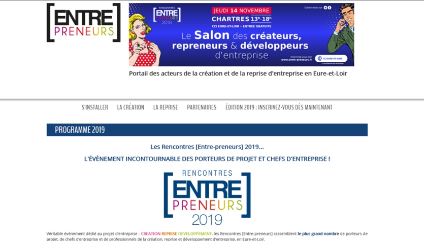 Rencontres Entre-Preneurs 2019 - CCI 28 - CHARTRES